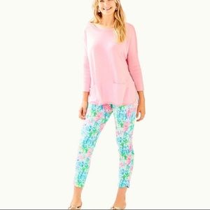 Lilly Pulitzer Cobo Sweater Heathered Pink NWT MSRP $138